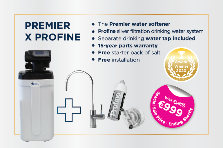 Premier water softener and Profine drinking water filtration system